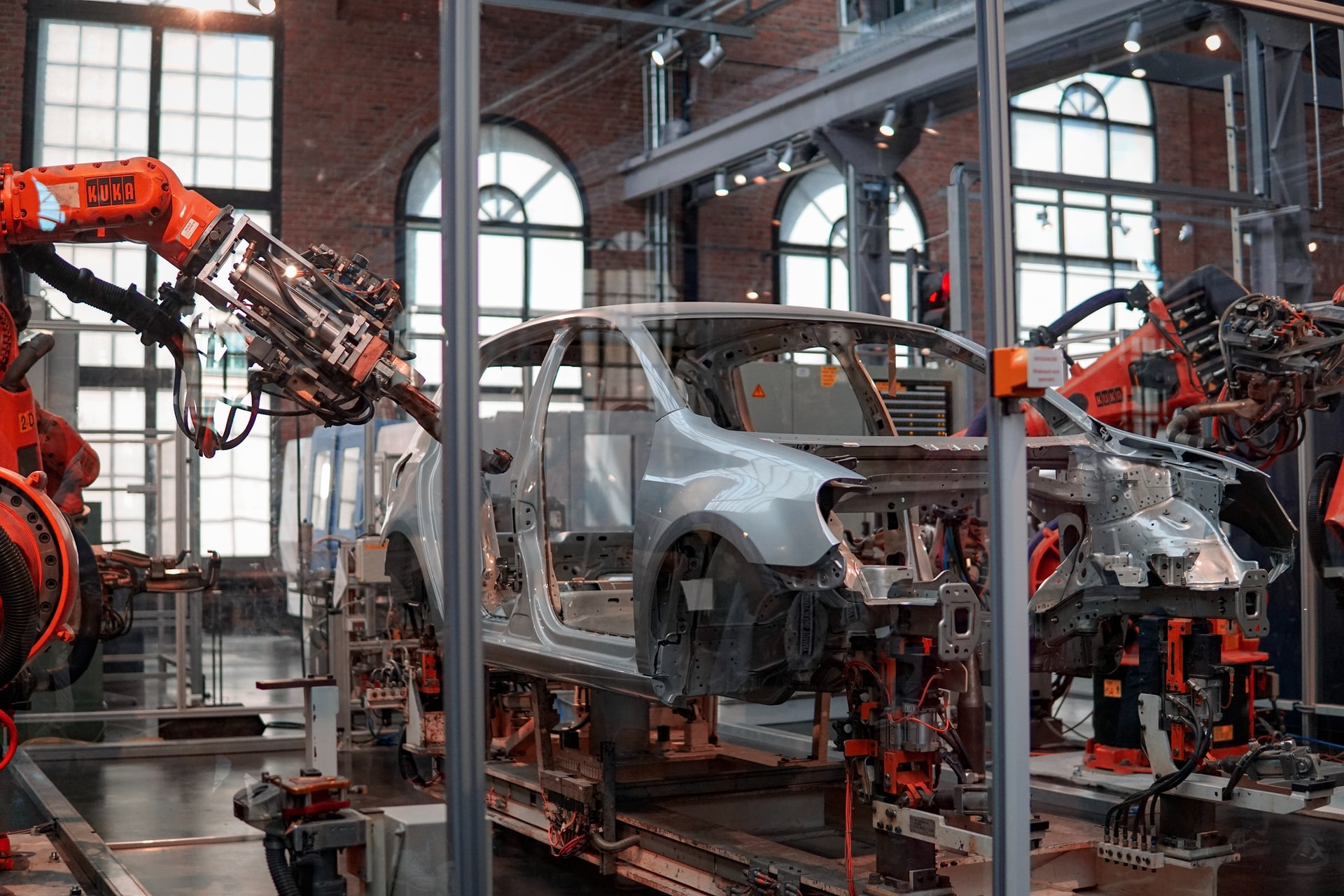 Smart Factory car automation robots