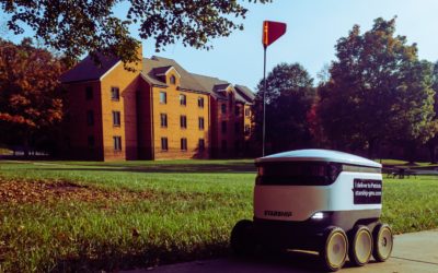 Delivery Robots, New Revenue Streams and Carbon Reduction: Today and Tomorrow in IoT